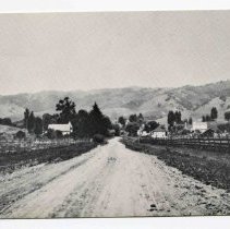 Moraga Road 1900, postcard