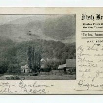 Fish Ranch, Contra Costa County, Postcard