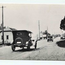 Mount Diablo Boulevard, Lafayette, California, 1926, Postcard