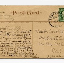 Hydraulic Mining Field, Postcard