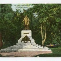 McKinley Statue, San Jose, California, Postcard