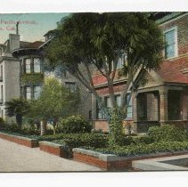 Pacific Avenue, San Francisco, California, Postcard