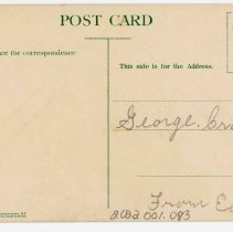 Cliff House Burning on 1907/09/07, San Francisco, California, Postcard