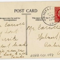 Natural Bridges near Angels Camp, California, Postcard