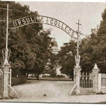 Ursuline College, Santa Rosa, California, Postcard