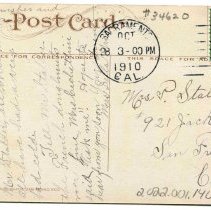 A Group of Youngsters at the Ostrich Farm, Sacramento, California, Postcard