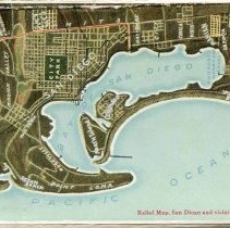 Postcard Booklet, San Diego, California, Postcard