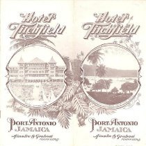 Booklet: Hotel Titchfield, Port Antonio Jamaica