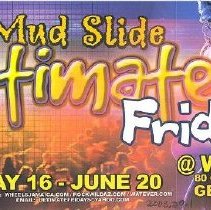 Party Flyer: Mud Slide Ultimate Fridays