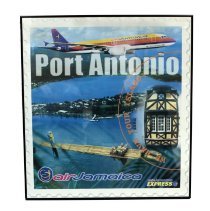 Air Jamaica Poster featuring Port Antonio.