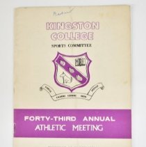 Forty Third Annual Athletic Meeting