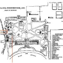 Jamaica Exhibition, 1891: Plan of Grounds