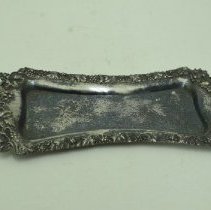 Silver Snuffer Tray