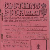 Clothing Book 1945-46 (General)