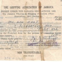 The Shipping Association of Jamaica  Permit