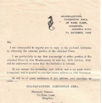 Invitation Letter for Reception