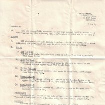 Letter about Parking  at Up Park Camp for Military Parade