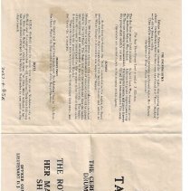 Tattoo by the Ceremonial Guard, Drums And Band of the Royal Marines from Her Majesty's Ship Sheffield