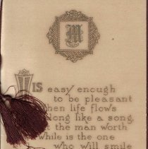 Christmas Greeting Card from Mr. & Mrs. James McKay