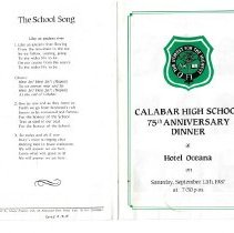 Calabar High School 75th Anniversary Dinner
