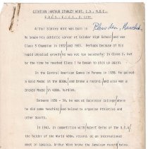 Drafts of Citations for Notable Alumni of Calabar High School