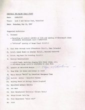 "Proposal for Major Canal Event."