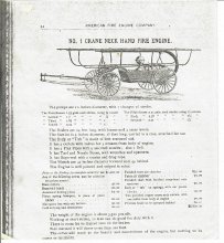 American Fire Engine Company
Hand Fire Engines