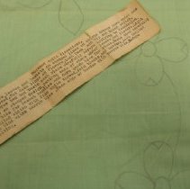 written instructions