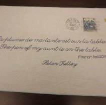 Helen Kelley postcard France
