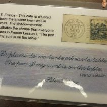 Helen Kelley postcard France