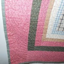 Straight Furrow Log Cabin