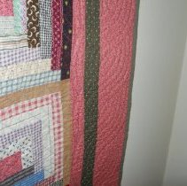 Straight Furrow Log Cabin