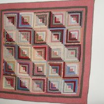 Straight Furrow Log Cabin