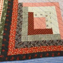 Straight Furrow Log Cabin