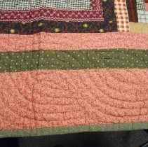 Straight Furrow Log Cabin