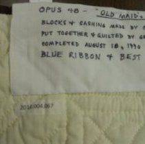 Opus 48 - Old Maid's Puzzle