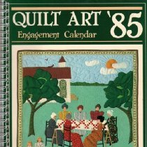 Quilt Art Engagement Calendar 1985