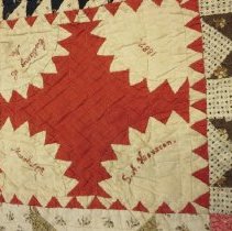 1887 Name-Inscribed Sampler