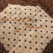 1887 Name-Inscribed Sampler