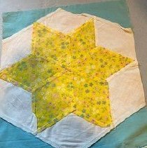 Six Point Star With Blue Setting D