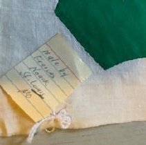 Green Pot Of Three Flowers B