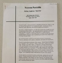 "Yvonne Porcella Artist, Author, Teacher"