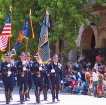 OSP Honor Guard at Portland Rose Parade, 2006