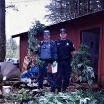 Marijuana Bust - Ken Pecyna and Scott Eberz.