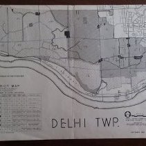 Delhi Township Rural Zoning 1948 Signed by William W. Kelly