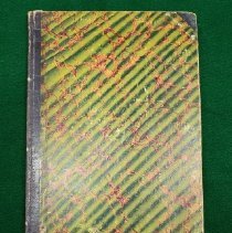 Runck School ledger, 1889-1891-Grreen ledger book