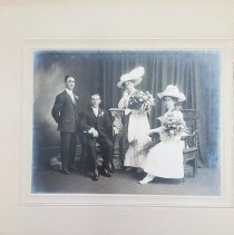 Fred and Matlida Klein (on the ends) and Charles and Carolyn Witterstaetter