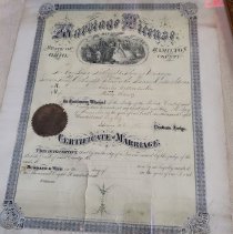 Charles Witterstaetter and Mary Hautz marriage license