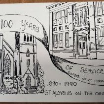 BOOK-100 Years of Service, Sisters of St Francis, 1890-1990-St Aloysious o