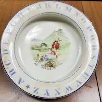 Jack and Jill cereal bowl